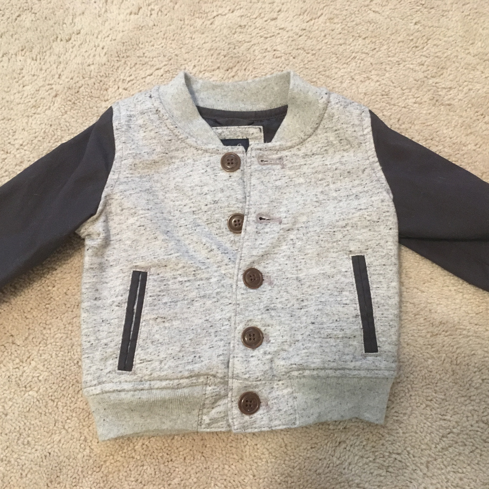 Toddler Boy Gap Fall/Winter Jacket Size 6-12Mo-EUC